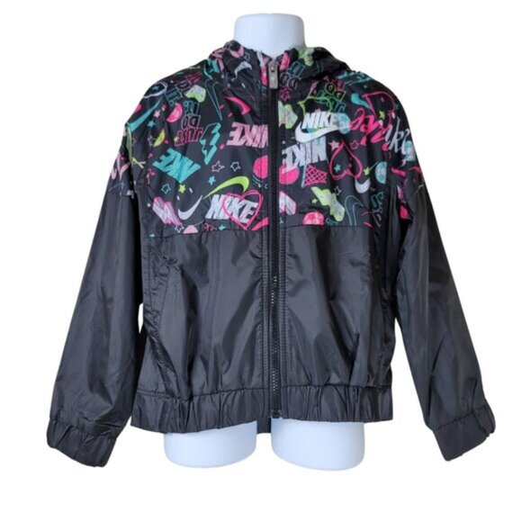 Nike Girls Windbreaker Packable Jacket Bundle Size 6X - Picture 2 of 15